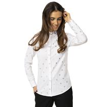 Camisa Tommy Hilfiger Feminina WW0WW26601-0LH-00 42 - Mini TH Cube Foil