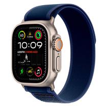 Apple Watch Ultra 2 MX4L3LW/A Celular + GPS Caixa Titanio Natural 49MM - Loop Trail Azul