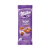 Tableta de Chocolate Leger Leche 110GR Milka