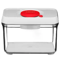 Pote para Alimentos Cuisinart REC32R Retangular Borda Vermelha 1L