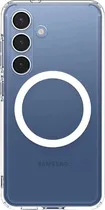 Capa Spigen Crystal Hybrid Magfit ACS08922 para Samsung Galaxy S25