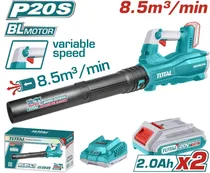 Soprador Sem Fio - Total TABLI204282 20V (X2 Baterias)