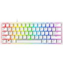 Razer Teclado Mini Huntsman RZ03-03390400-R3M1 Mercury Red 60% Blanco