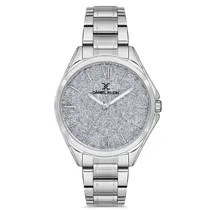 Relógio Analógico Feminino Daniel Klein DK.1.12721-1 Premium Ladies / Pulseira de Aço Inoxidável -Prata
