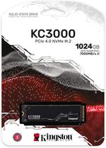 HD SSD M.2 1TB Nvme Kingston SKC3000S/1024G 7000MB