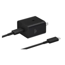 Carregador Samsung EP-T4511XBEGCAW Tipo-C 45W - Black (com Cabo)