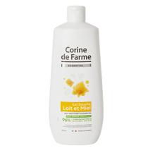 Corine Gel de Ducha Essential Miel Y Leche Solo 13 Ingredientes , Formulado Con Un PH Neutro s/C