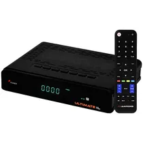 Receptor Fta Champions Ultimate GX Pro 4K Ultra HD com Wi-Fi - Preto