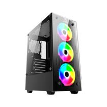 Gabinete Gamer Checkpoint CP-500BD / RGB - Preto