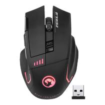 Mouse Gaming Marvo Scorpion M720W Sem Fio / 4800DPI - Preto