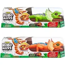 Zuru Dinosaurio Robo Alive Serie 3 Lagarto Con Luces Plastico 3+ Años Multicolor