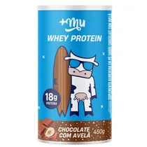 Suplemento Mais Mu +Mu Whey Protein Chocolate Con Avela - 450G