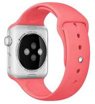 Pulseira 4LIFE para Apple Watch Silicone 42/44/45/49 MM - Rosa