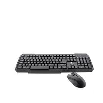 Kit Teclado Xtech + Mouse Wireless XTK3009S (Espanhol) - Preto