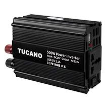 Inversor de Voltagem Veicular Tucano / 500W / 110V - Preto