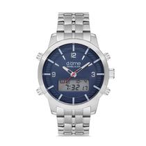 Relogio Digital Masculino Daniel Klein D:Time DK.1.12641-3 - Azul/Prata