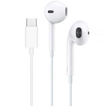 Fone de Ouvido Apple Earpods A3046 MTJY3BZ com Microfone - Branco