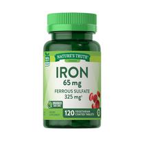 Vitamina Nature s Truh Iron 65 MG 120 Capsulas