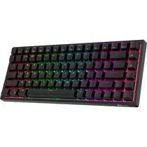 Teclado Mecanico Royal Kludge RK84 75% RGB Clic Wireless Switch Blue - Black