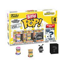 Muneco Funko Bitty Pop Minions Tuorist Jerry Tourist Dave Kyle 4 Piezas