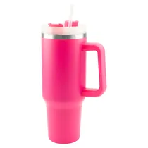 Copo Térmico Quencher H.2 Tumble A-200 - 1200ML - com Canudo - Fúcsia