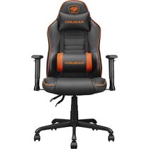 Cadeira de Escritorio Gamer Cougar Fusion s - Preto/Laranja