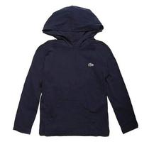 Moletom Lacoste Infantil Masculino TJ4112-166 04A - Azul Marinho