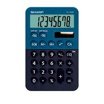 Calculadora Sharp EL-760RBBL de 8 Digitos - Azul