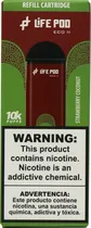 Vape Descartável Life Pod - Strawberry Coconut - 10000 Puffs