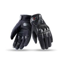 Luva para Motociclista Seventy Degrees SD-N19 Winter Naked - Tamanho XXL - Preto/Cinza