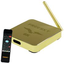 Receptor Freesky TV 6K Fta Ultra HD 4K 2/16GB Bluetooth/Wi-Fi