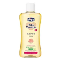 Chicco Cosmetica Baby Moments Aceite de Baño para Piel Sensible Detalles En El Producto 200ML s/C