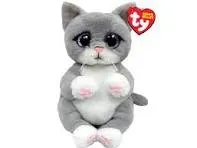 TY Peluches TY Beanie Bellies Morgan Gato Gris Mediano Detalles En El Producto 3+ Multicolor