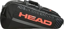 Raqueteira Head Base Racquet Bag L Bkor 261303 Preto - Cinza