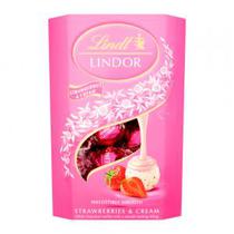 Bombom Lindt Lindor Creme de Morango 200G Caixa Regular