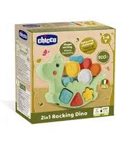 Chicco Juguetes Dinosaurio de Equilibrio 3EN1 Eco+ Detalles En El Producto 20 X 5 X 17 CM. Multicolor