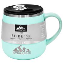 Caneca Termica Hydrapeak HP-SLIDE-14-Aqua 414ML - Agua