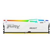 Mem DDR5 16GB 5200 Kingston Fury Beast RGB White KF552C36BWEA-16