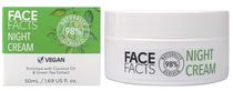 Creme de Noite Face Facts Night 98% Natural - 50ML