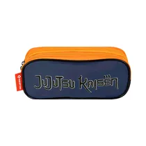 Cartuchera Sestini Jujutsu Kaisen Plus Tokyo 066367-00 Azul Marino/Naranja