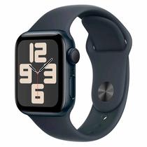 Apple Watch Se 2 2024 MXE73LL/A Caixa Aluminio 40MM Meia Noite - Esportiva Meia Noite s/M (Caixa Danificada)