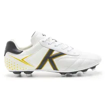 Chuteira de Futebol Kelme Spear MG Branco/Preto 38 (Eu)