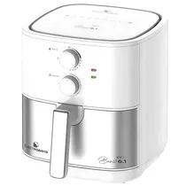 Fritadeira Elétrica Electrobras Beirut 6.1 EBAF-61-W 1900 Watts 220 - 240V ~ 50/60HZ - Branco/Prata
