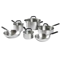 Jogo de Panelas Kitchenaid Inox 10Pçs