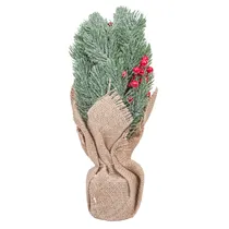 Galhos de Natal com Frutinhas Vermelhas 37 CM