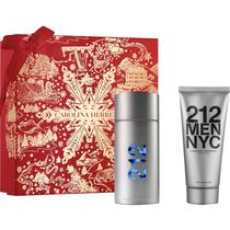 Kit Perfume Carolina Herrera 212 Men NYC Edt 100ML + Gel Pos-Barba 100ML - Masculino