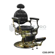 Cadeira LM Pro 81020 Dourado c/ Preto
