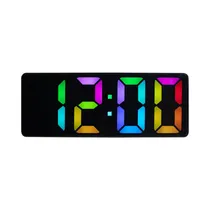 Reloj Digital de Mesa Satellite AC-T6831 Negro