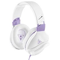 Headset Turtle Beach Recon Spark com Fio para PS4 - Branco e Roxo