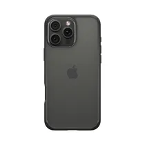 Estuche Protector Spigen ACS07996 Ultra Hybrid para iPhone 16 Pro Max Transparente/Negro Mate